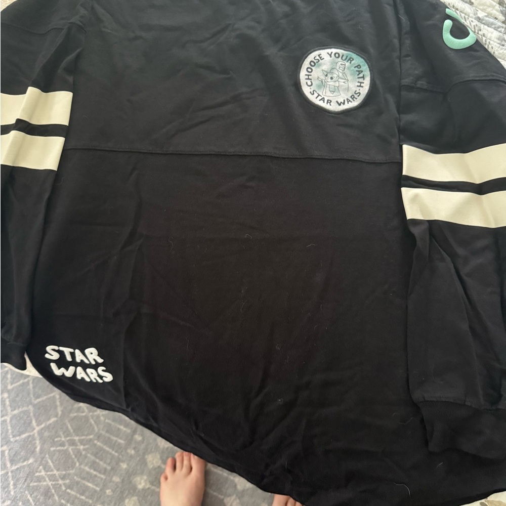 Disney Star Wars Black Long Sleeve Spirit Jersey